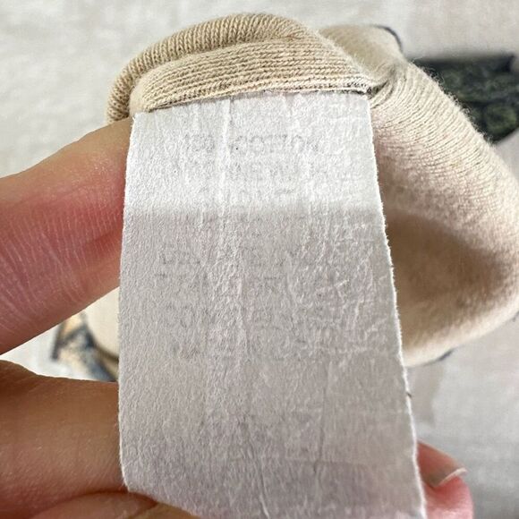 Vintage Skinny Minnie Blouse Women’s M Baby Tee Lace Up Y2K Blue Grunge Fairy - Picture 8 of 9